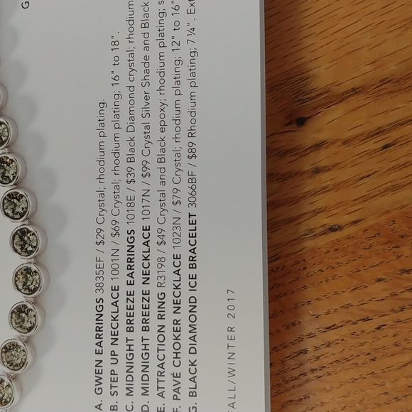 Touchstone Crystal Pave Choker Necklace - Picture 3 of 4